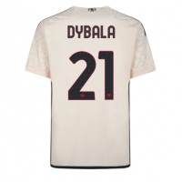 Camisa de time de futebol AS Roma Paulo Dybala #21 Replicas 2º Equipamento 2023-24 Manga Curta